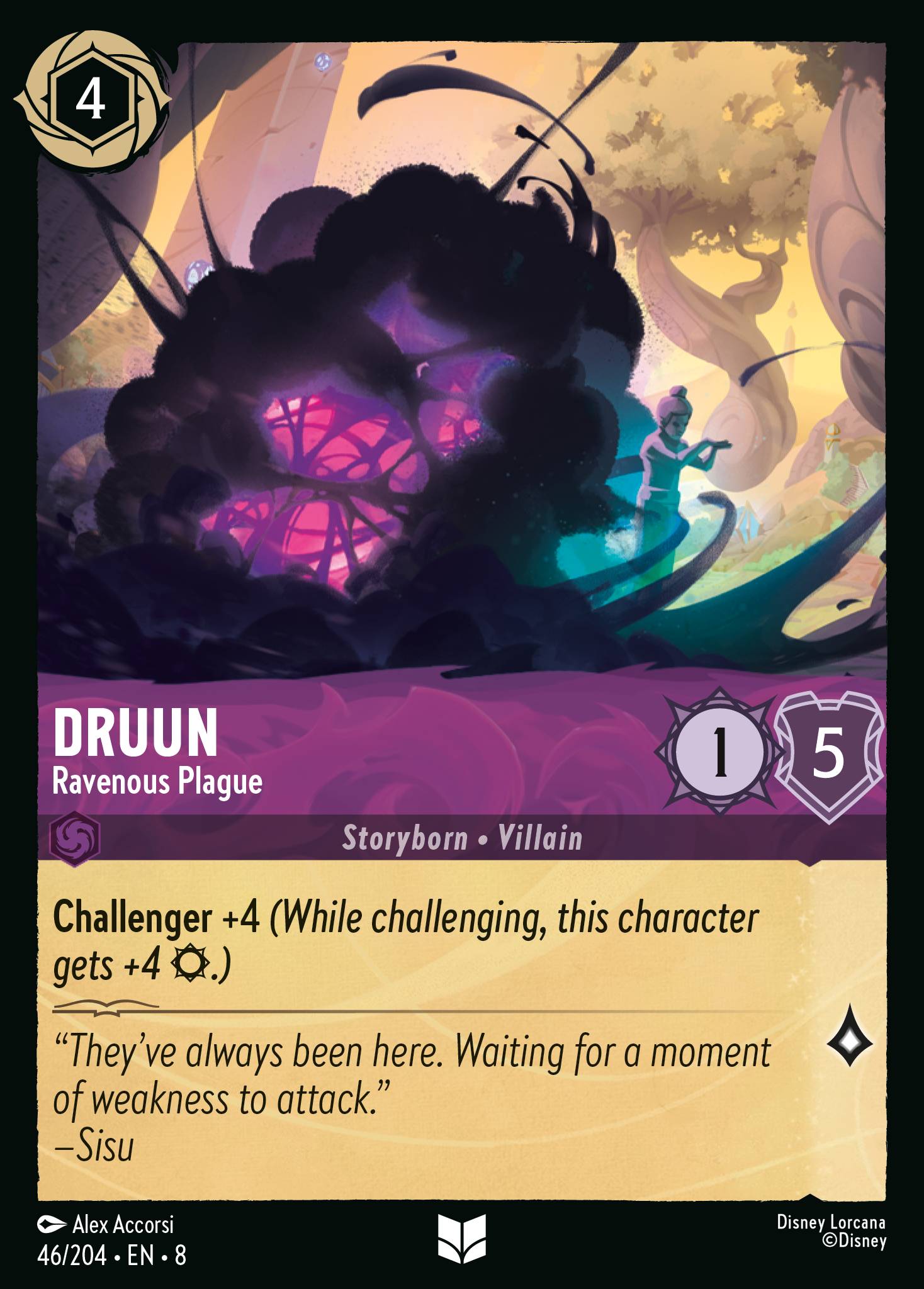 Druun — Ravenous Plague Disney Lorcana card