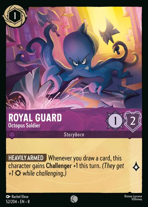 Royal Guard — Octopus Soldier Disney Lorcana card