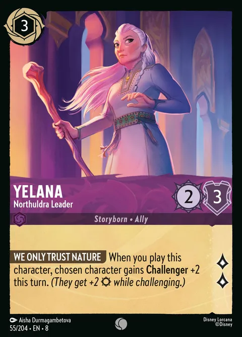 Yelana — Northuldra Leader Disney Lorcana card