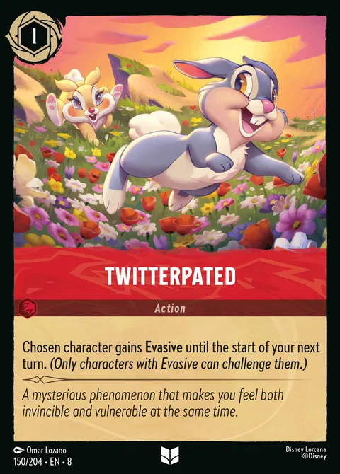 Twitterpated Disney Lorcana card