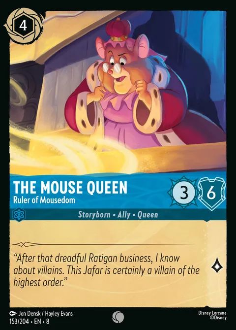 The Mouse Queen — Ruler of Mousedom Disney Lorcana card