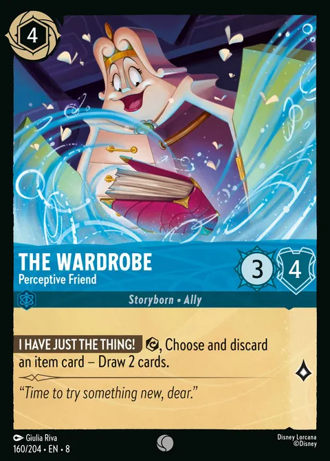 The Wardrobe — Perceptive Friend Disney Lorcana card