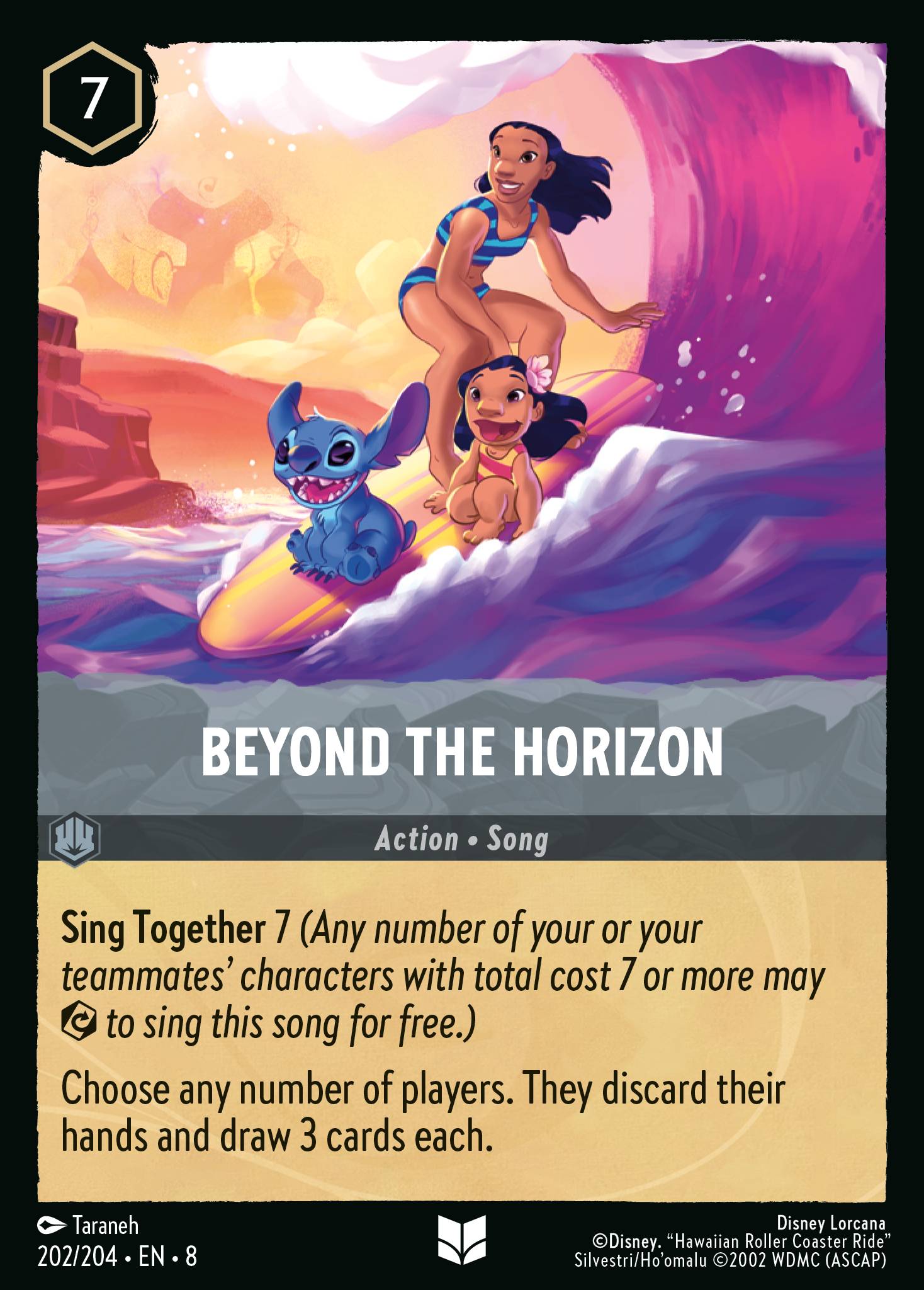 Beyond the Horizon Disney Lorcana card