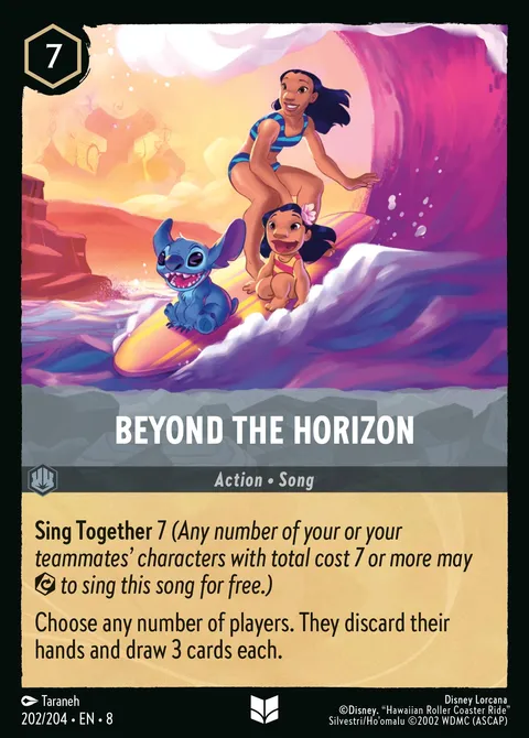 Beyond the Horizon Disney Lorcana card