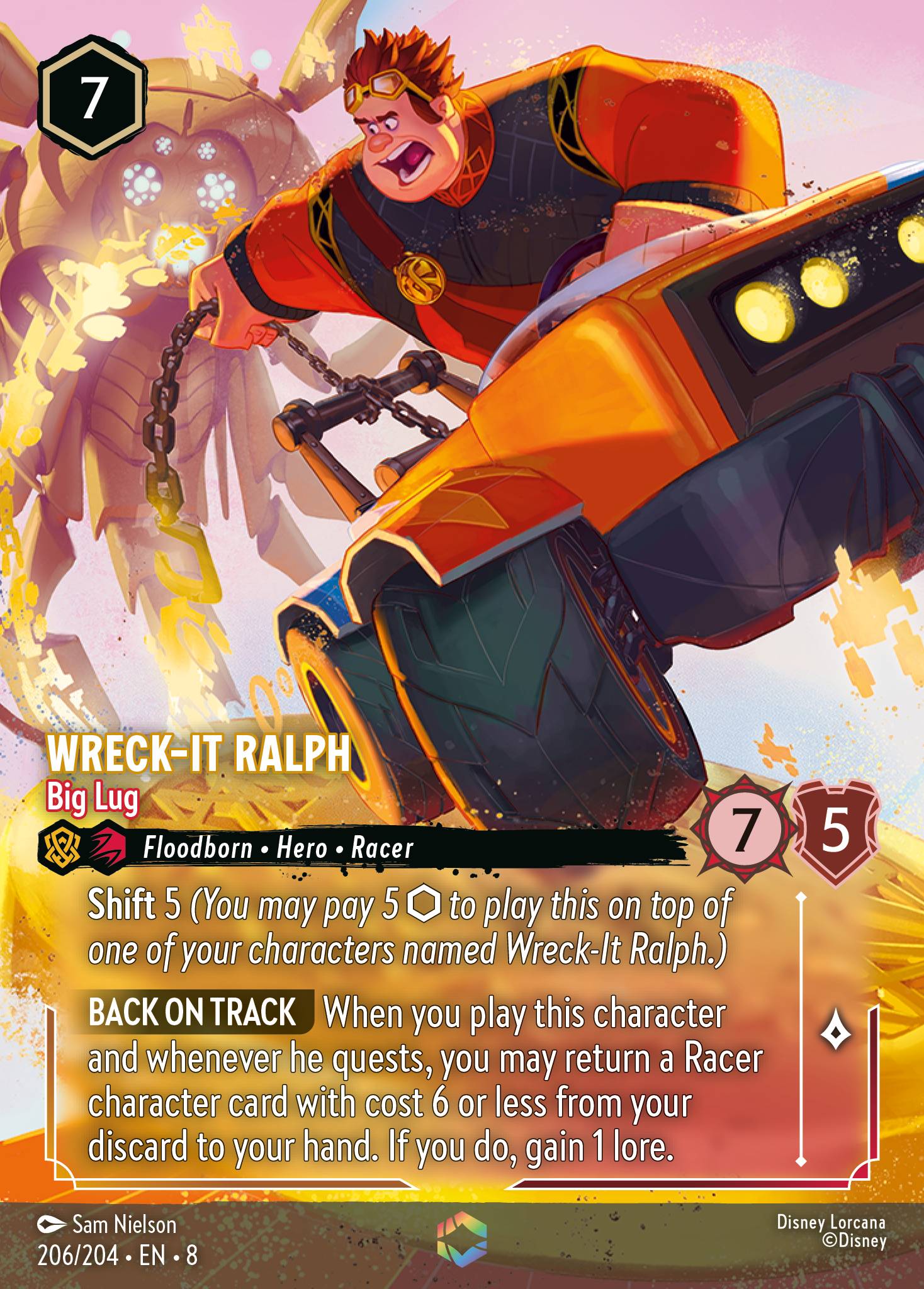 Wreck-It Ralph — Big Lug Disney Lorcana card
