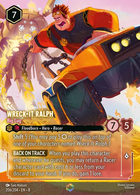 Wreck-It Ralph — Big Lug Disney Lorcana card