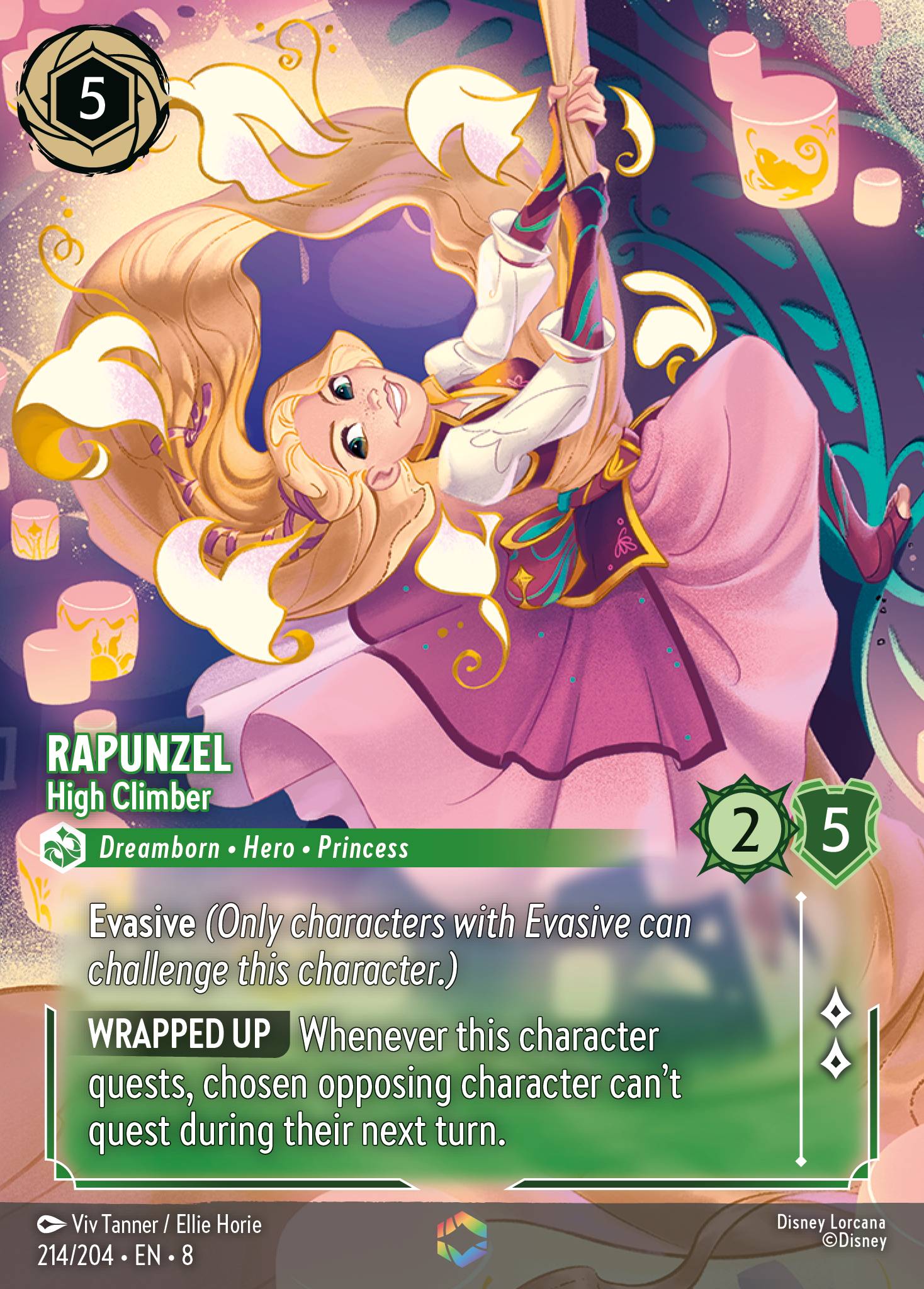 Rapunzel — High Climber Disney Lorcana card