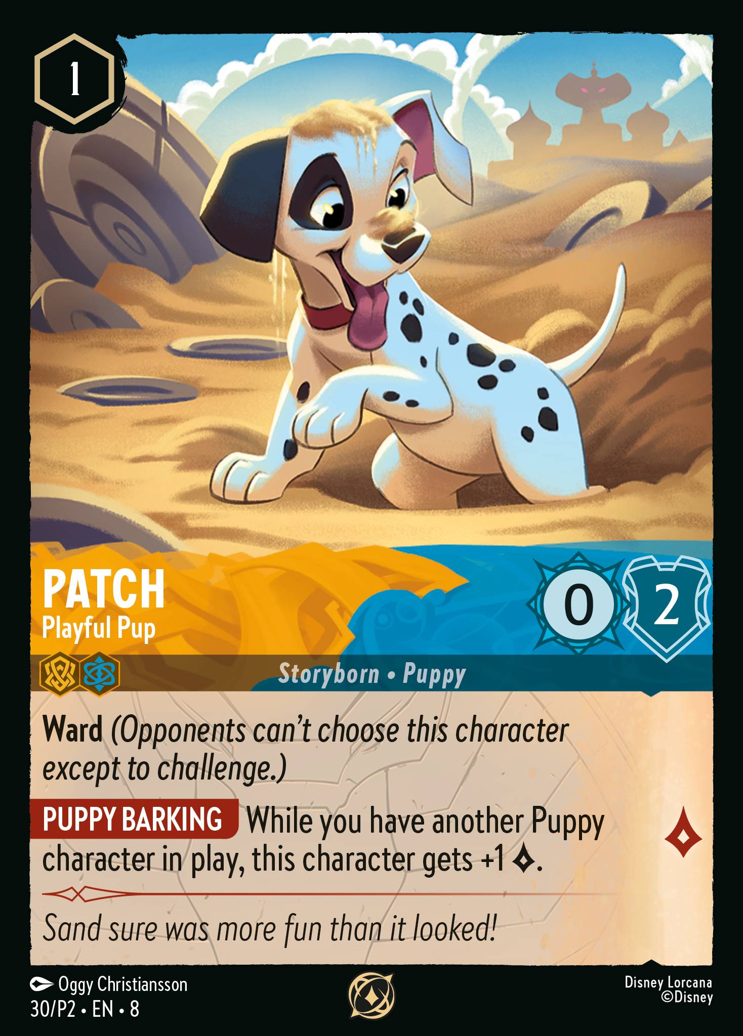 Patch — Playful Pup Disney Lorcana card