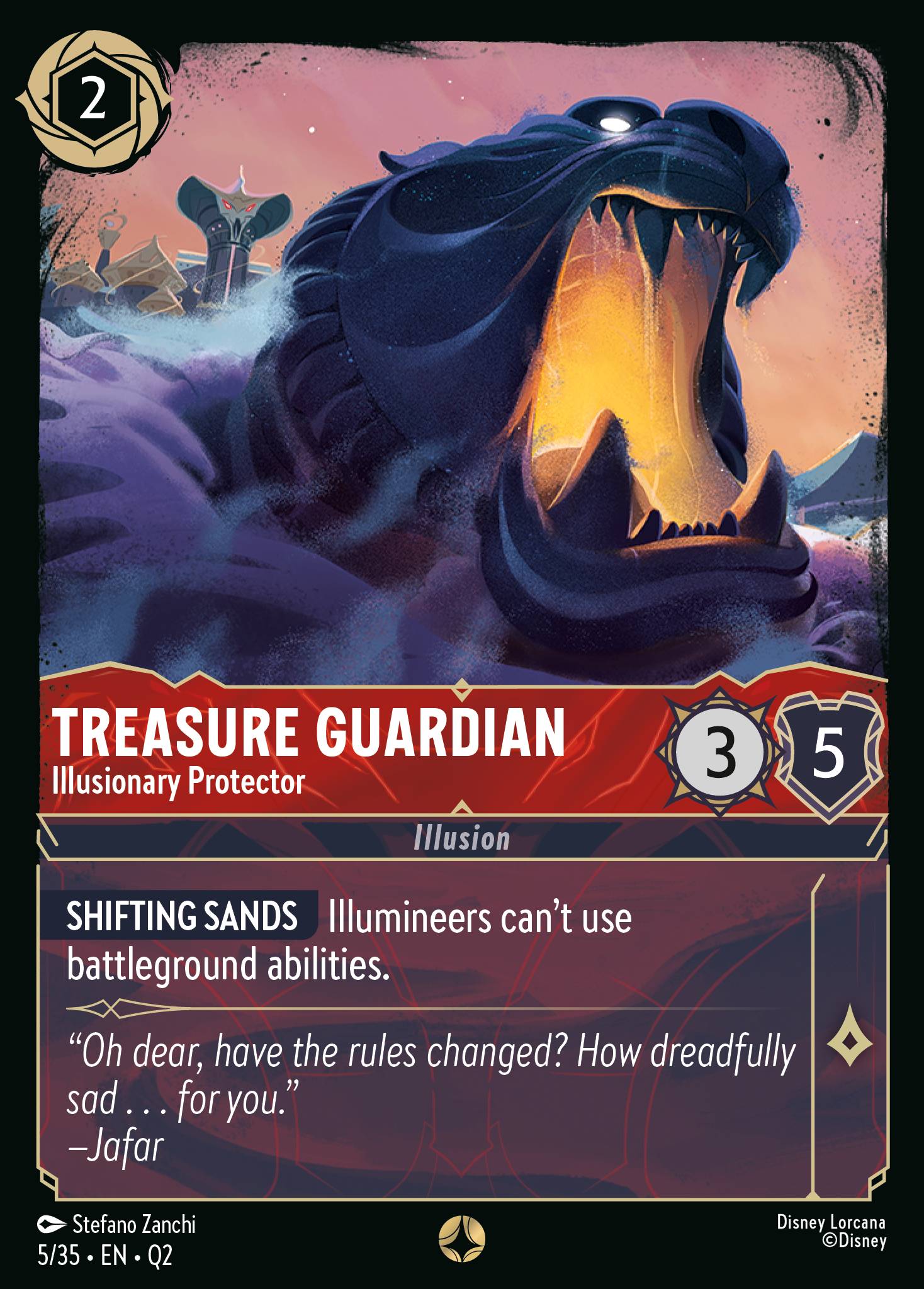 Treasure Guardian — Illusionary Protector Disney Lorcana card