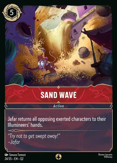 Sand Wave Disney Lorcana card