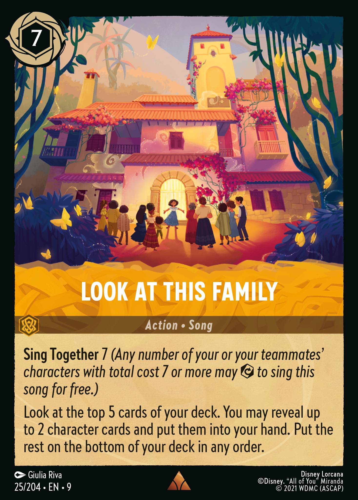 Look at This Family Disney Lorcana card