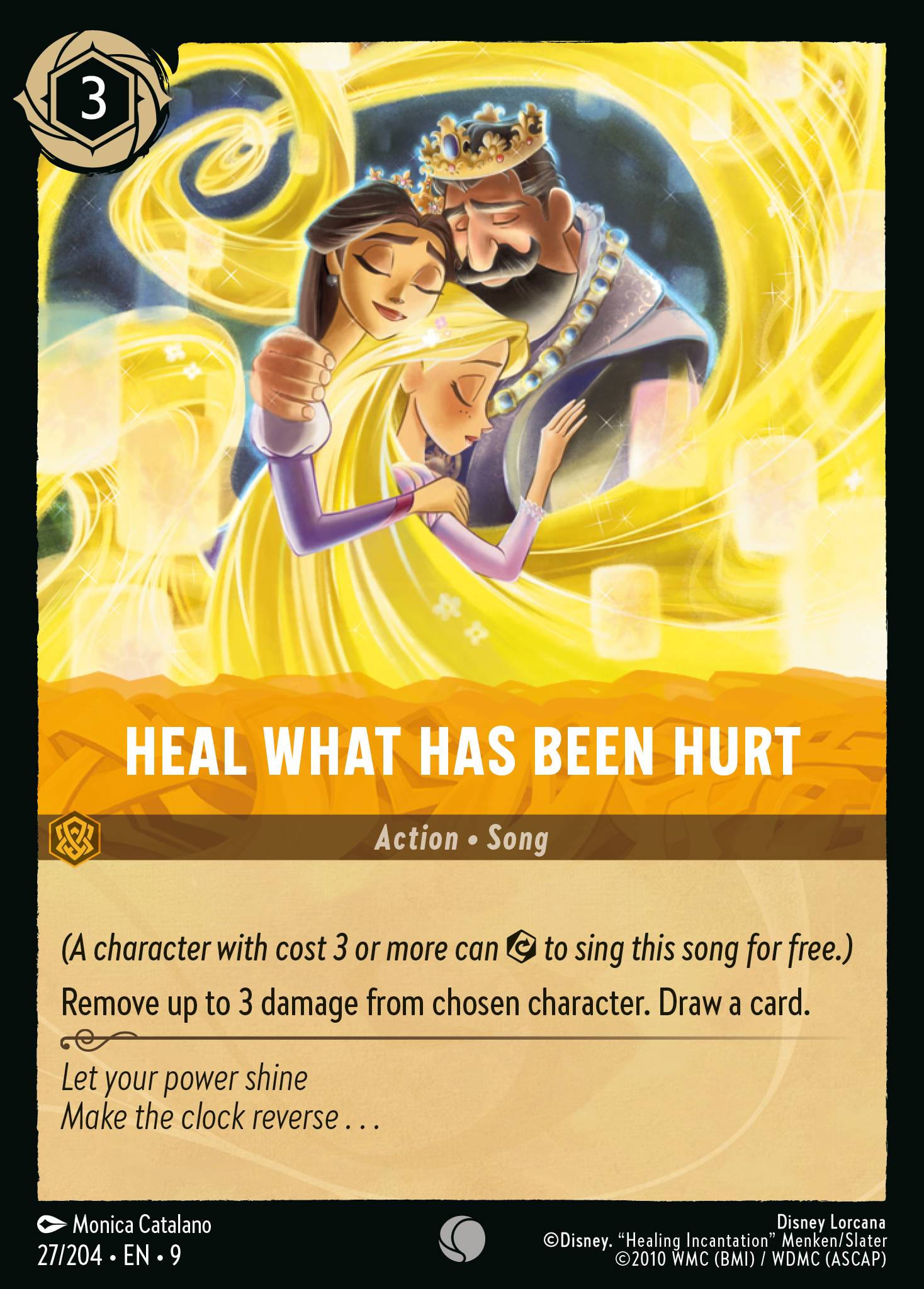 Heal What Has Been Hurt Disney Lorcana card