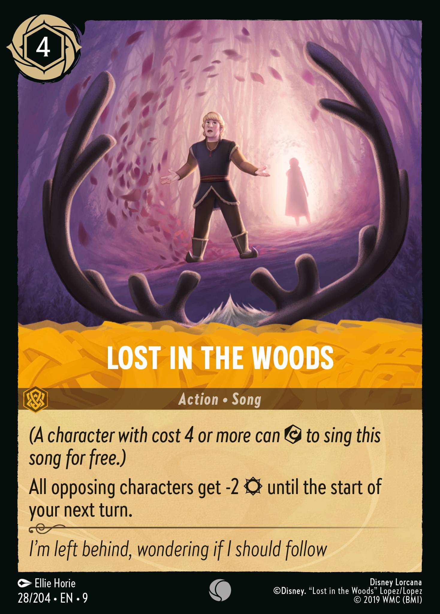 Lost in the Woods Disney Lorcana card