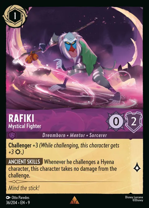 Rafiki — Mystical Fighter Disney Lorcana card