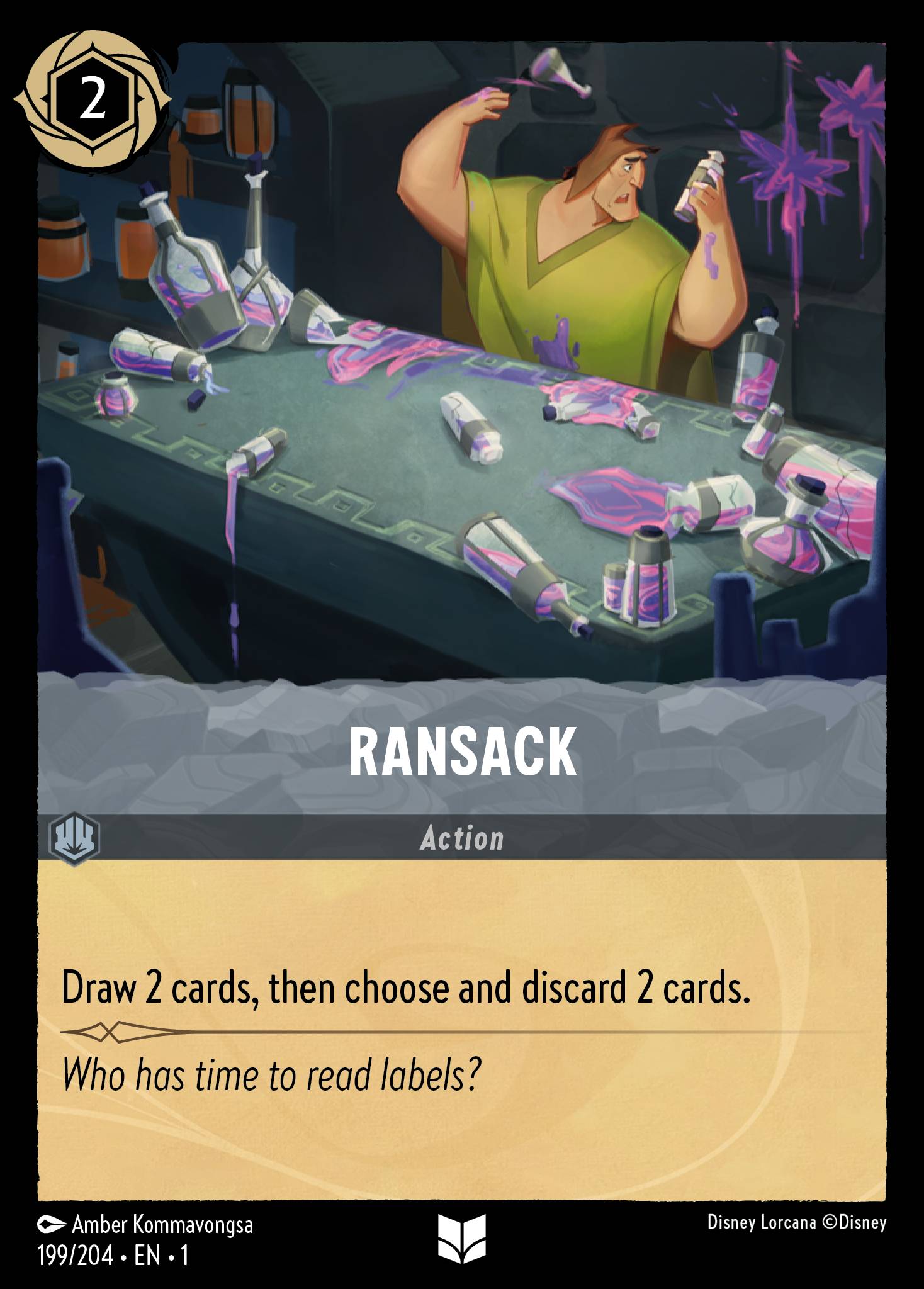 Ransack Disney Lorcana card