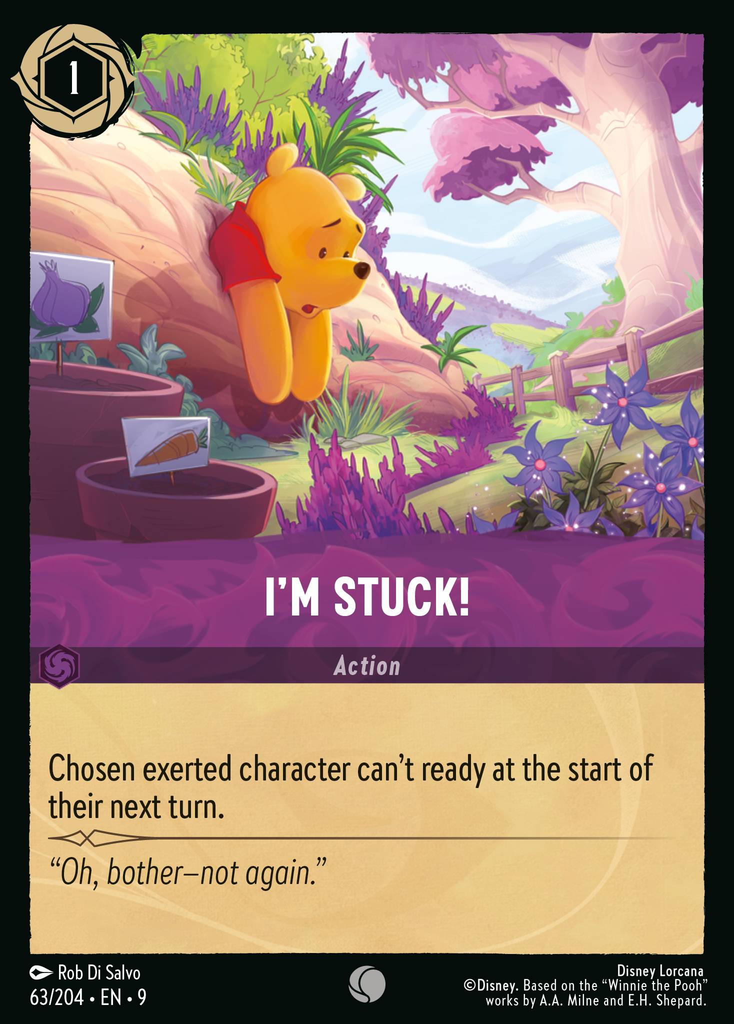 I'm Stuck! Disney Lorcana card