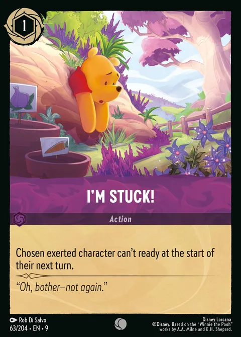 I'm Stuck! Disney Lorcana card