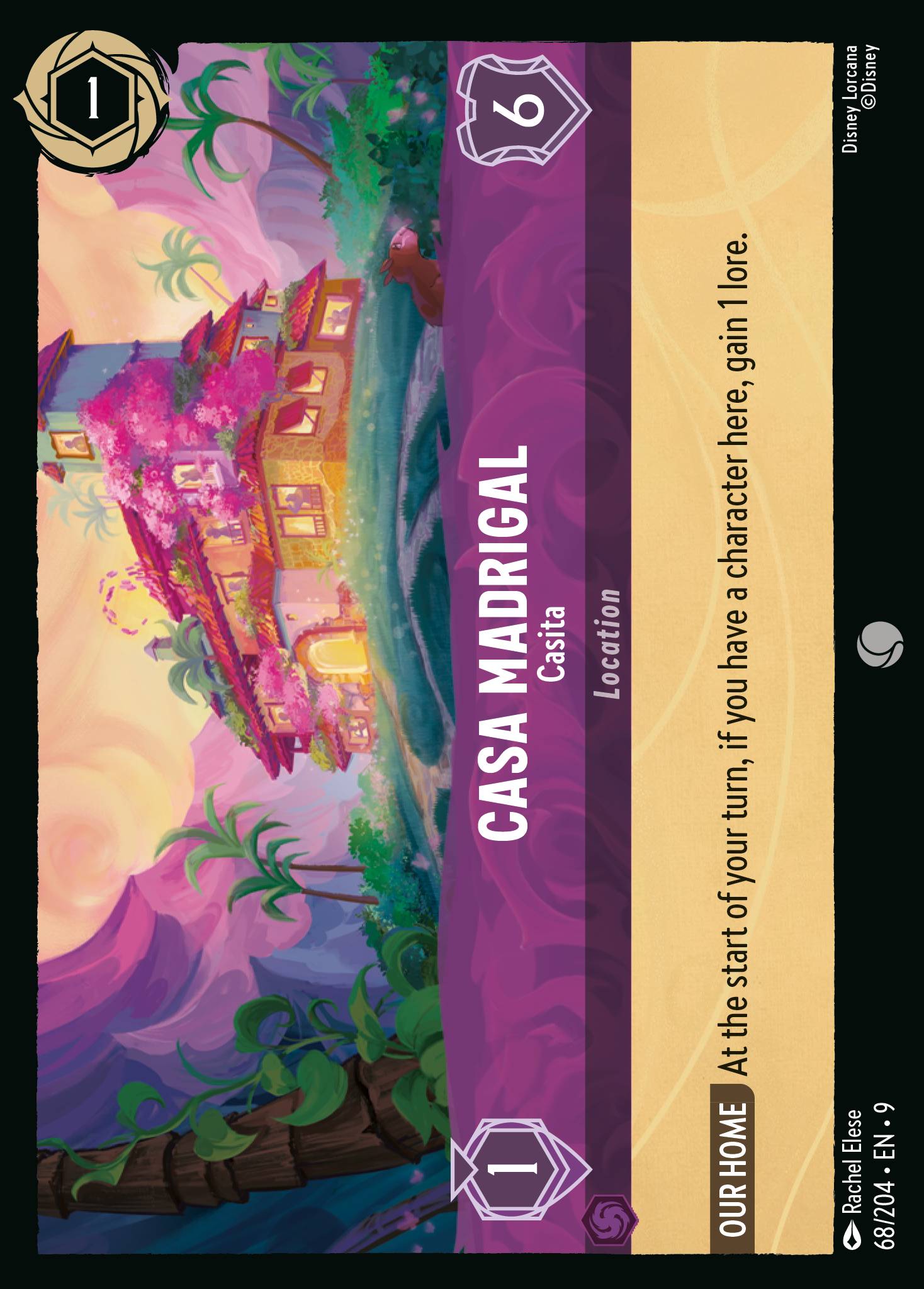 Casa Madrigal — Casita Disney Lorcana card