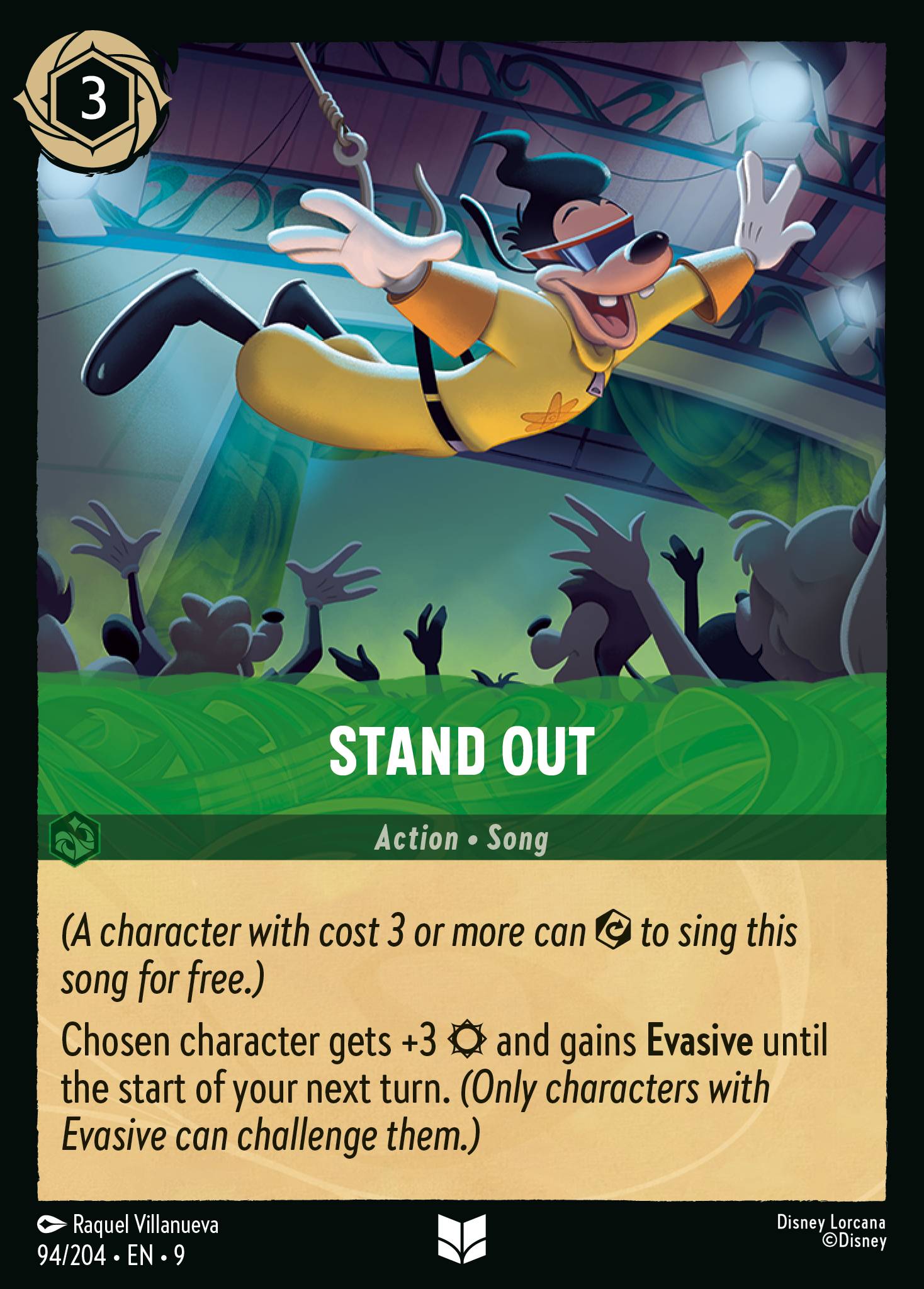Stand Out Disney Lorcana card