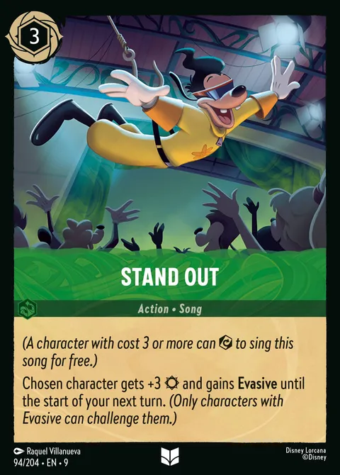 Stand Out Disney Lorcana card