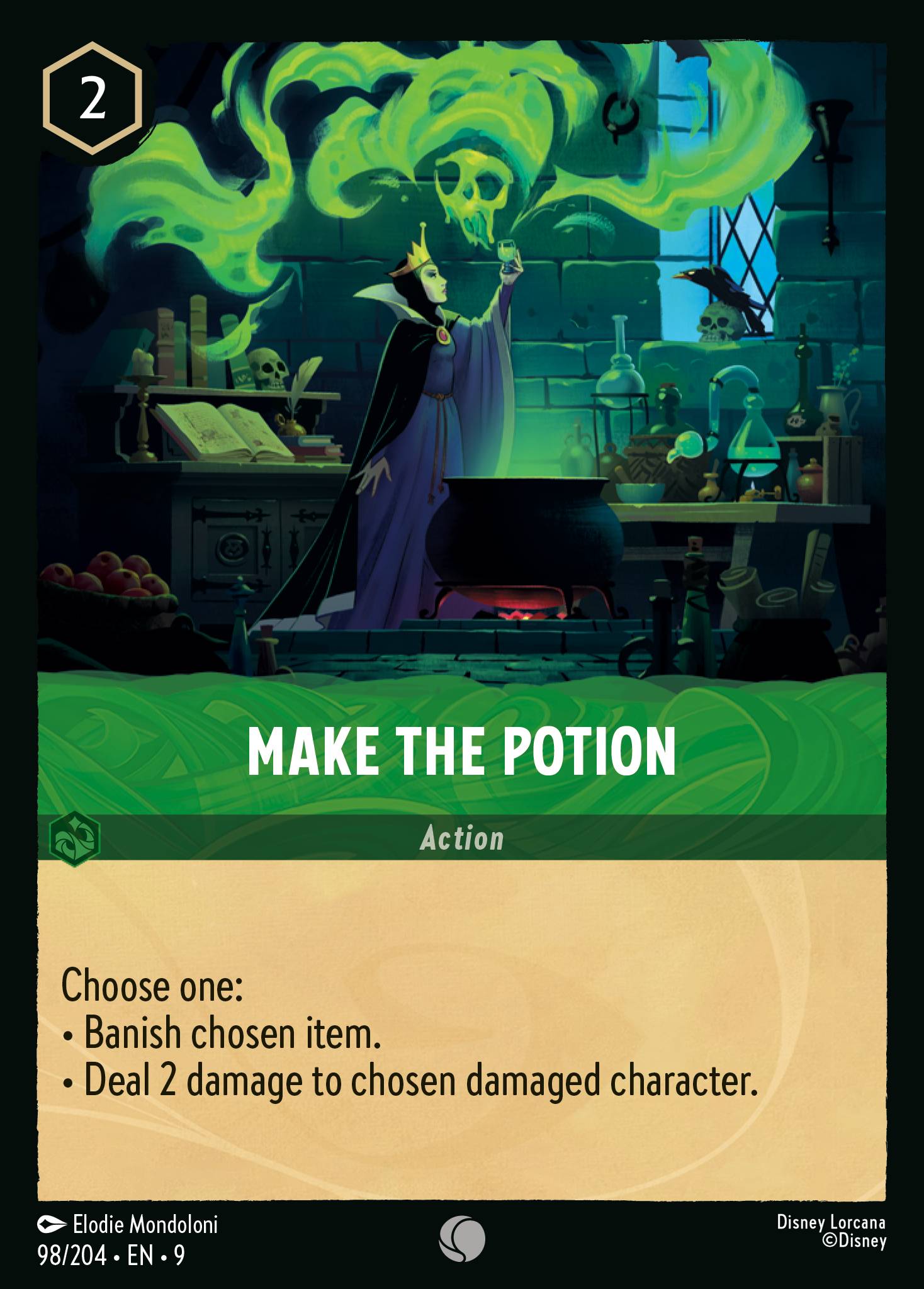 Make the Potion Disney Lorcana card
