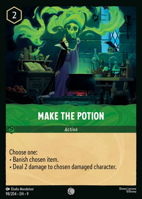 Make the Potion Disney Lorcana card