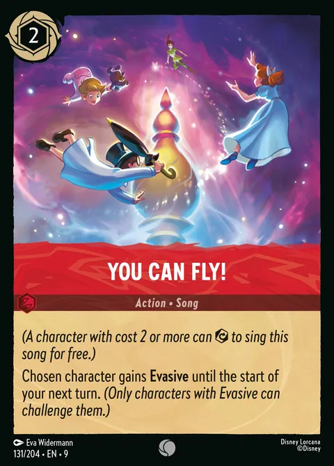 You Can Fly! Disney Lorcana card