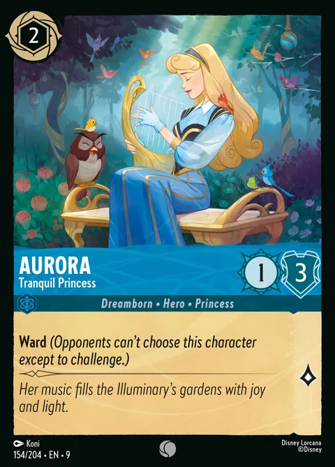 Aurora — Tranquil Princess Disney Lorcana card