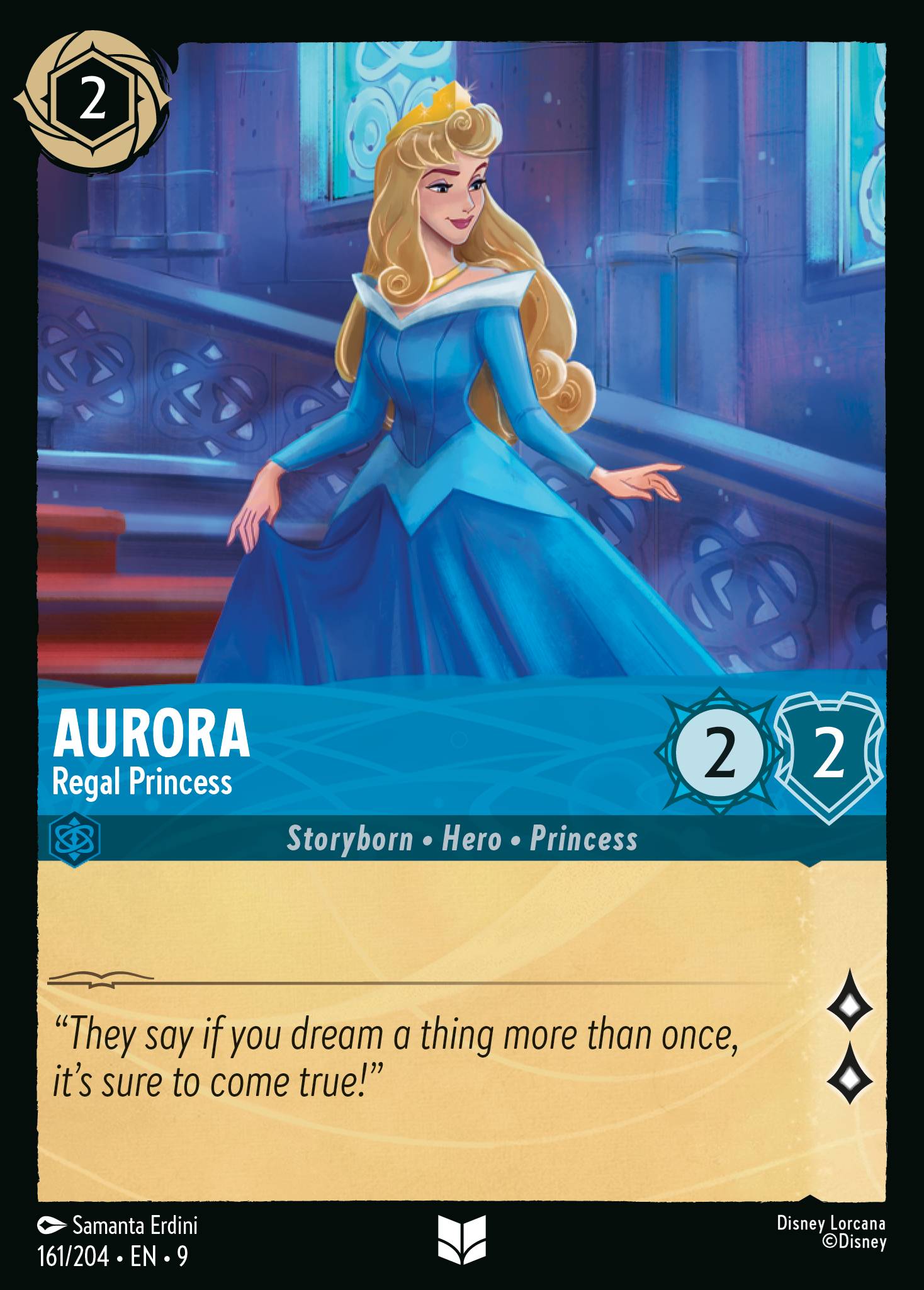 Aurora — Regal Princess Disney Lorcana card