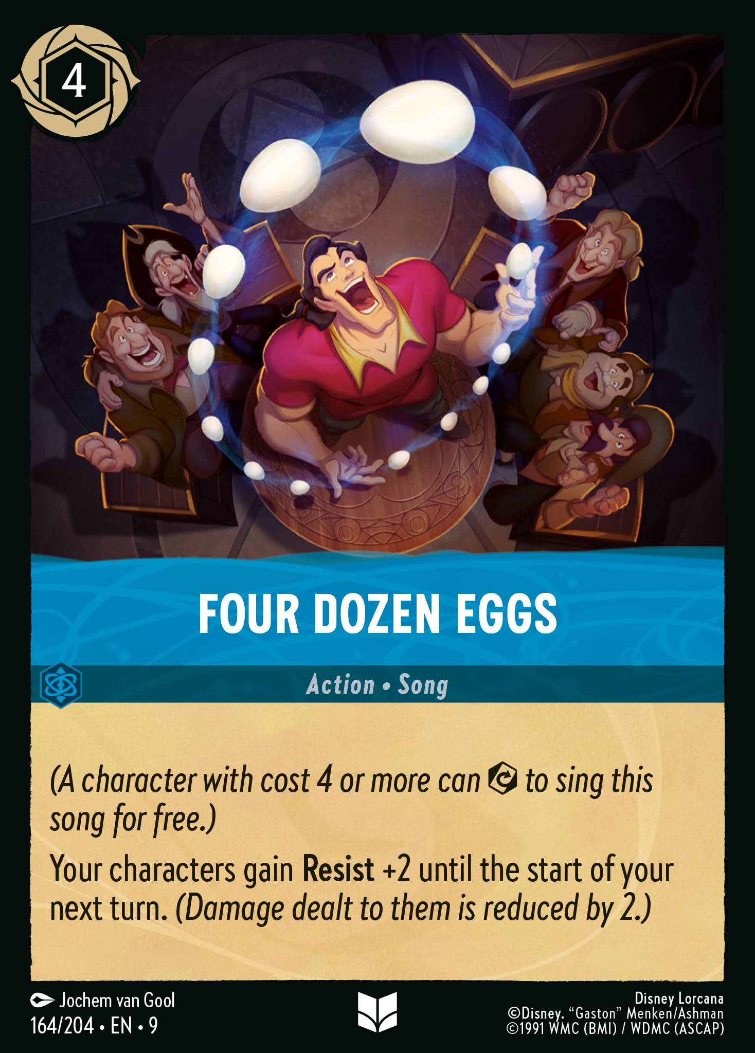 Four Dozen Eggs Disney Lorcana card