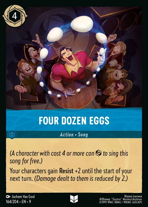 Four Dozen Eggs Disney Lorcana card