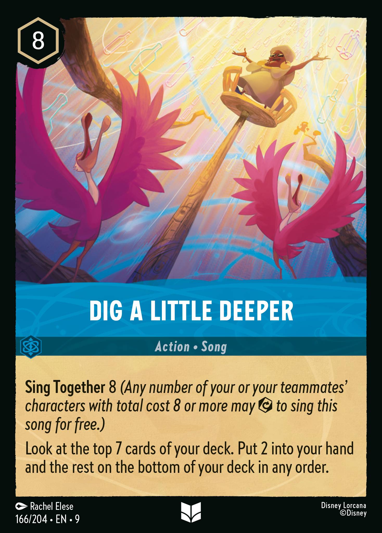 Dig a Little Deeper Disney Lorcana card