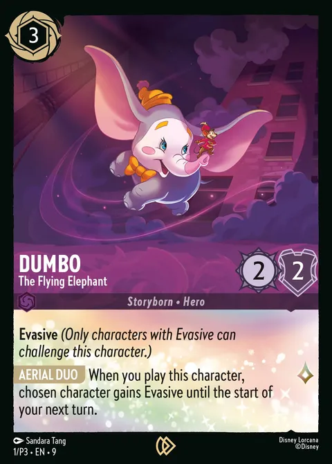 Dumbo — The Flying Elephant Disney Lorcana card