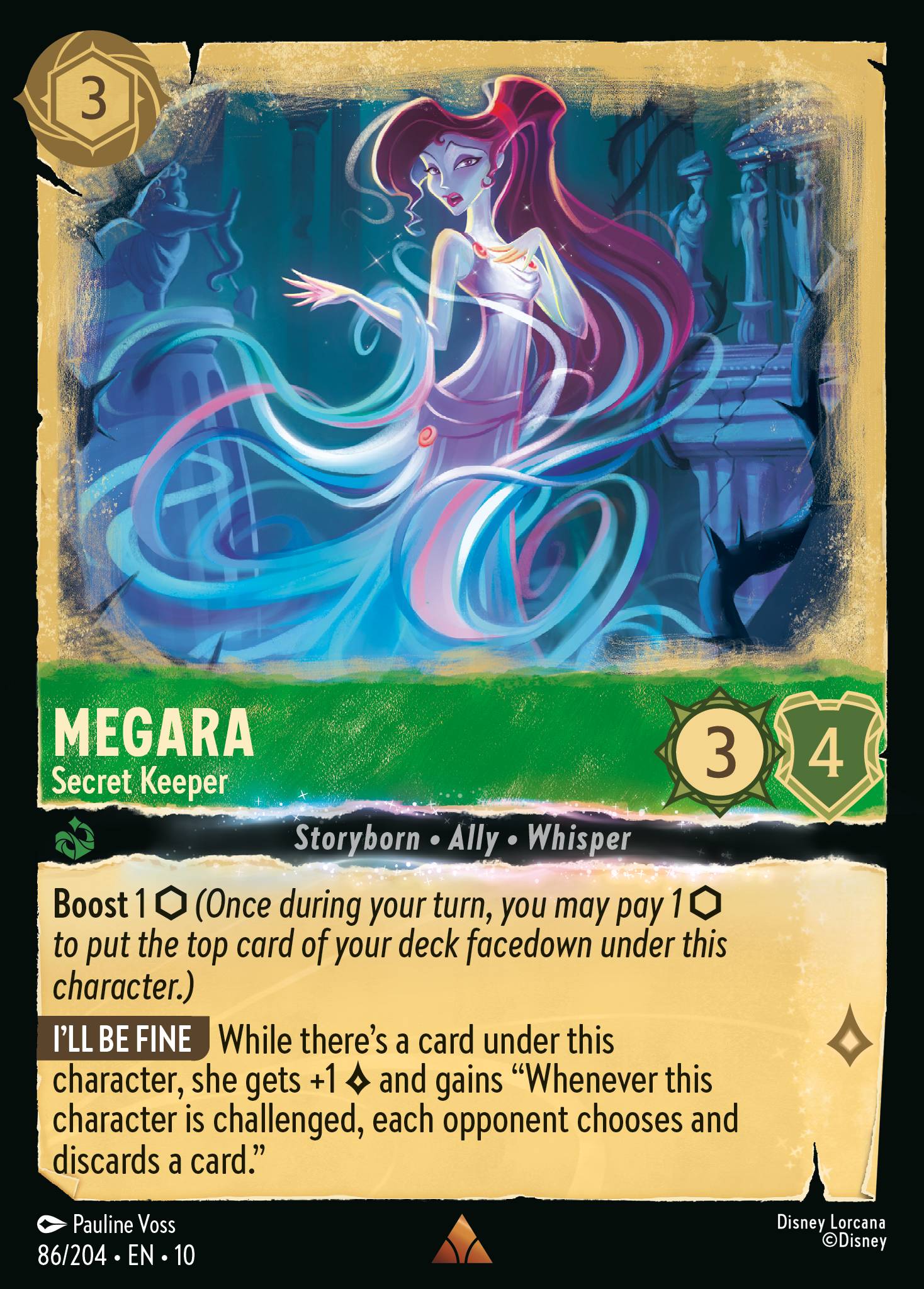 Megara — Secret Keeper Disney Lorcana card