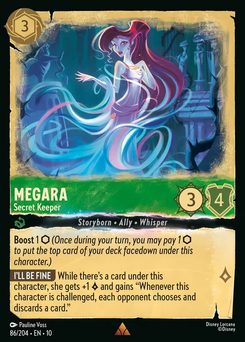 Megara — Secret Keeper Disney Lorcana card