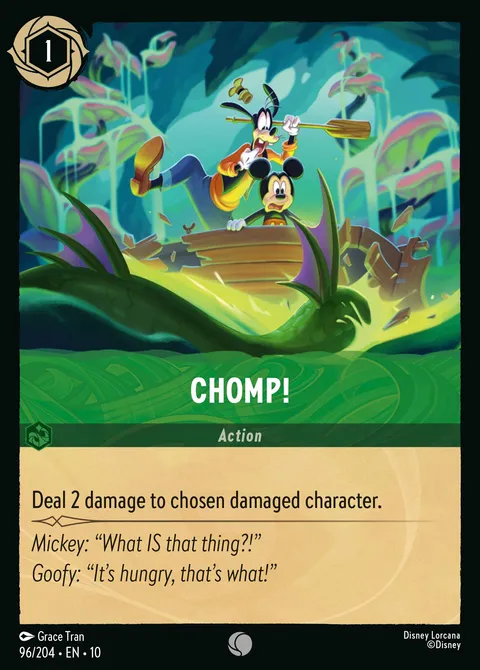 Chomp! Disney Lorcana card