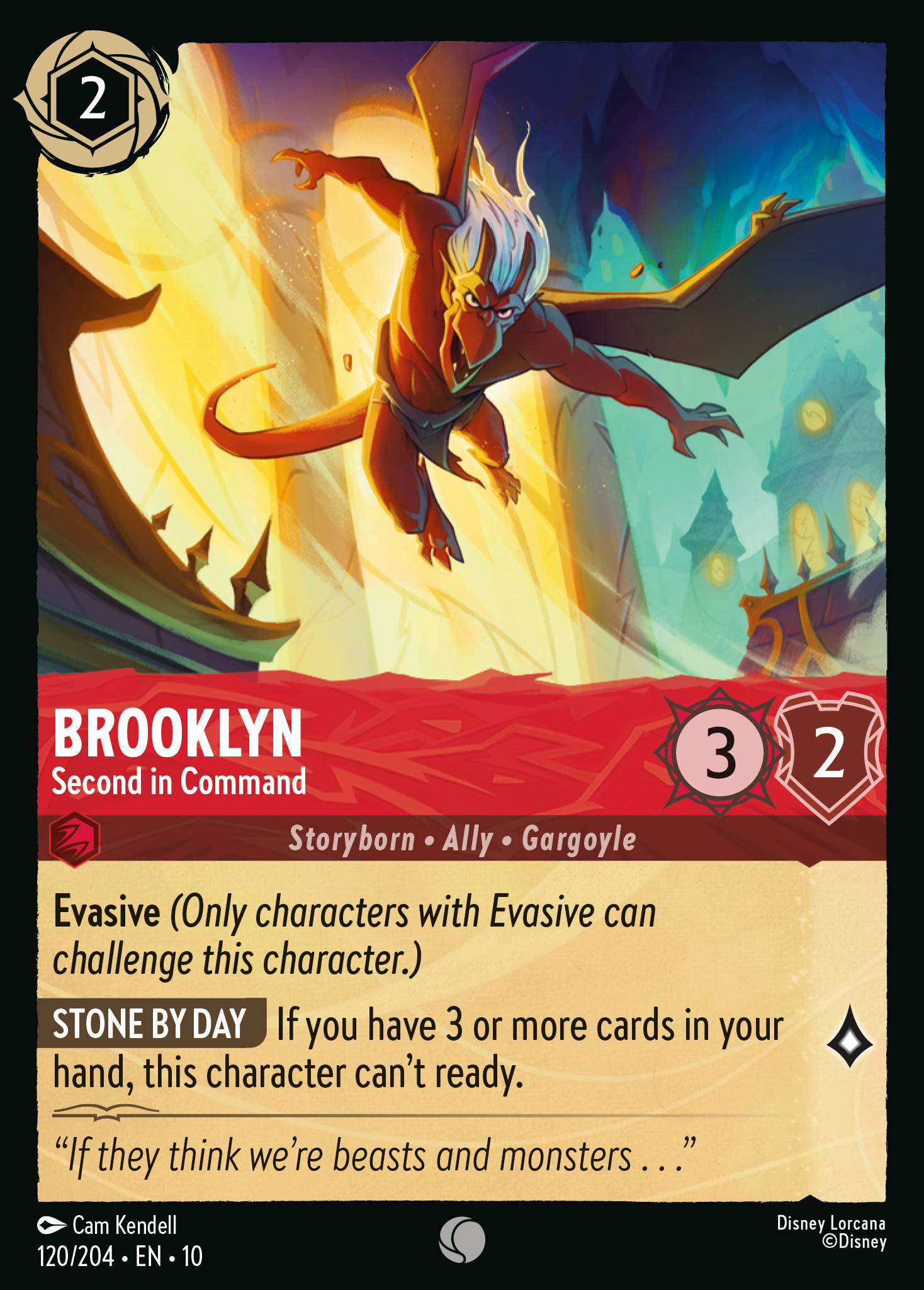 Brooklyn — Second in Command Disney Lorcana card