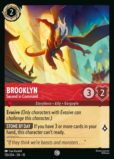Brooklyn — Second in Command Disney Lorcana card