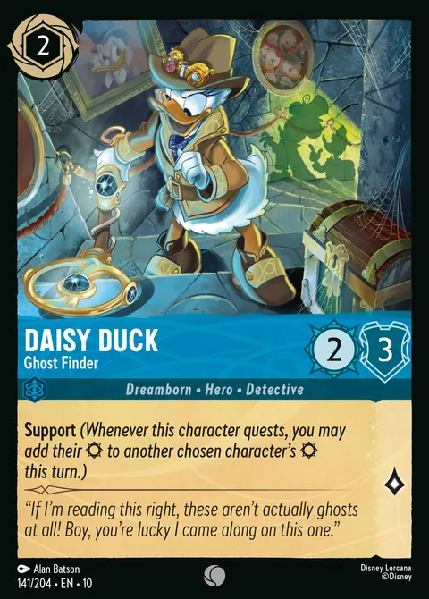 Daisy Duck — Ghost Finder Disney Lorcana card