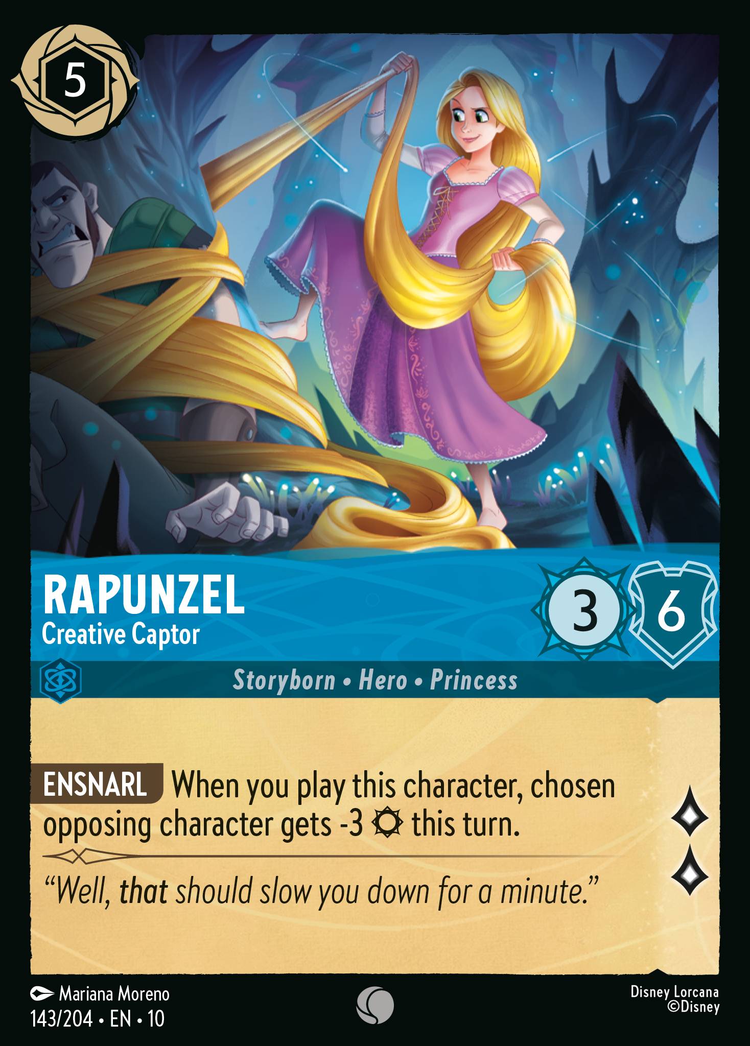 Rapunzel — Creative Captor Disney Lorcana card