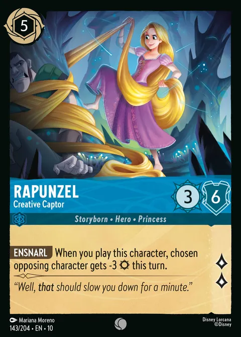 Rapunzel — Creative Captor Disney Lorcana card