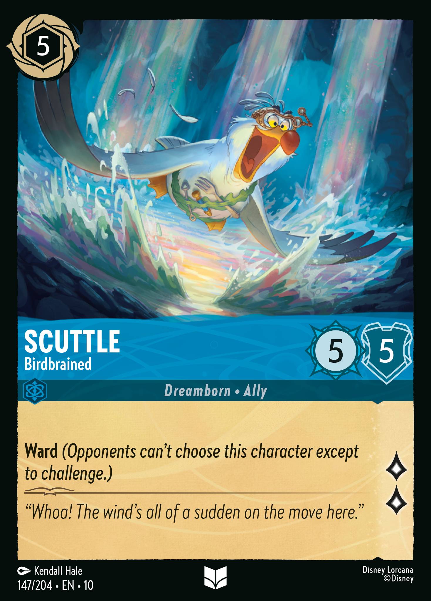 Scuttle — Birdbrained Disney Lorcana card