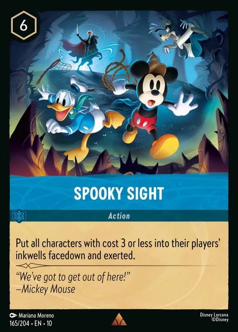 Spooky Sight Disney Lorcana card