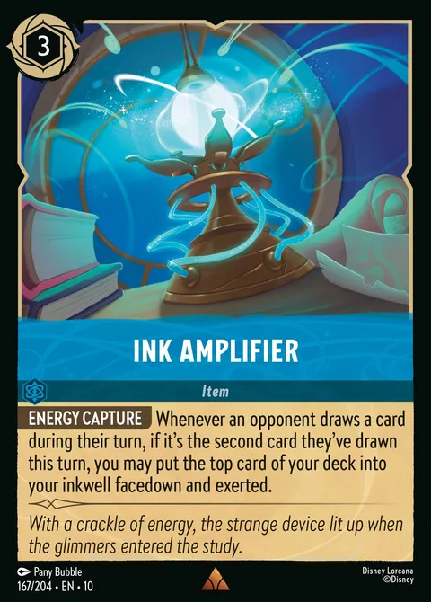 Ink Amplifier Disney Lorcana card
