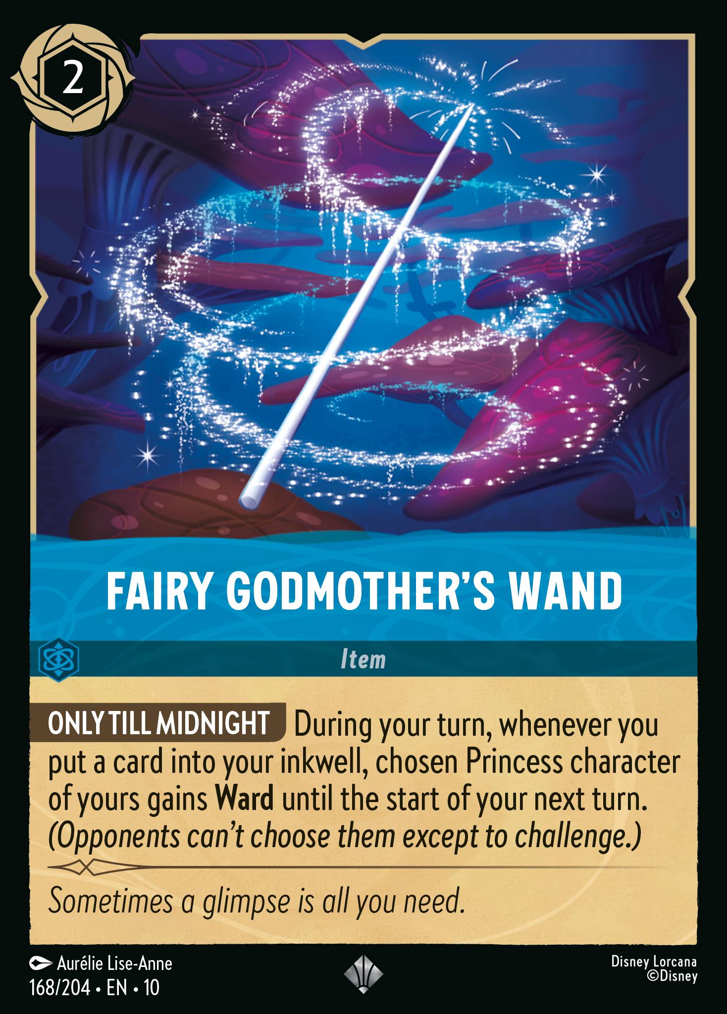Fairy Godmother's Wand Disney Lorcana card