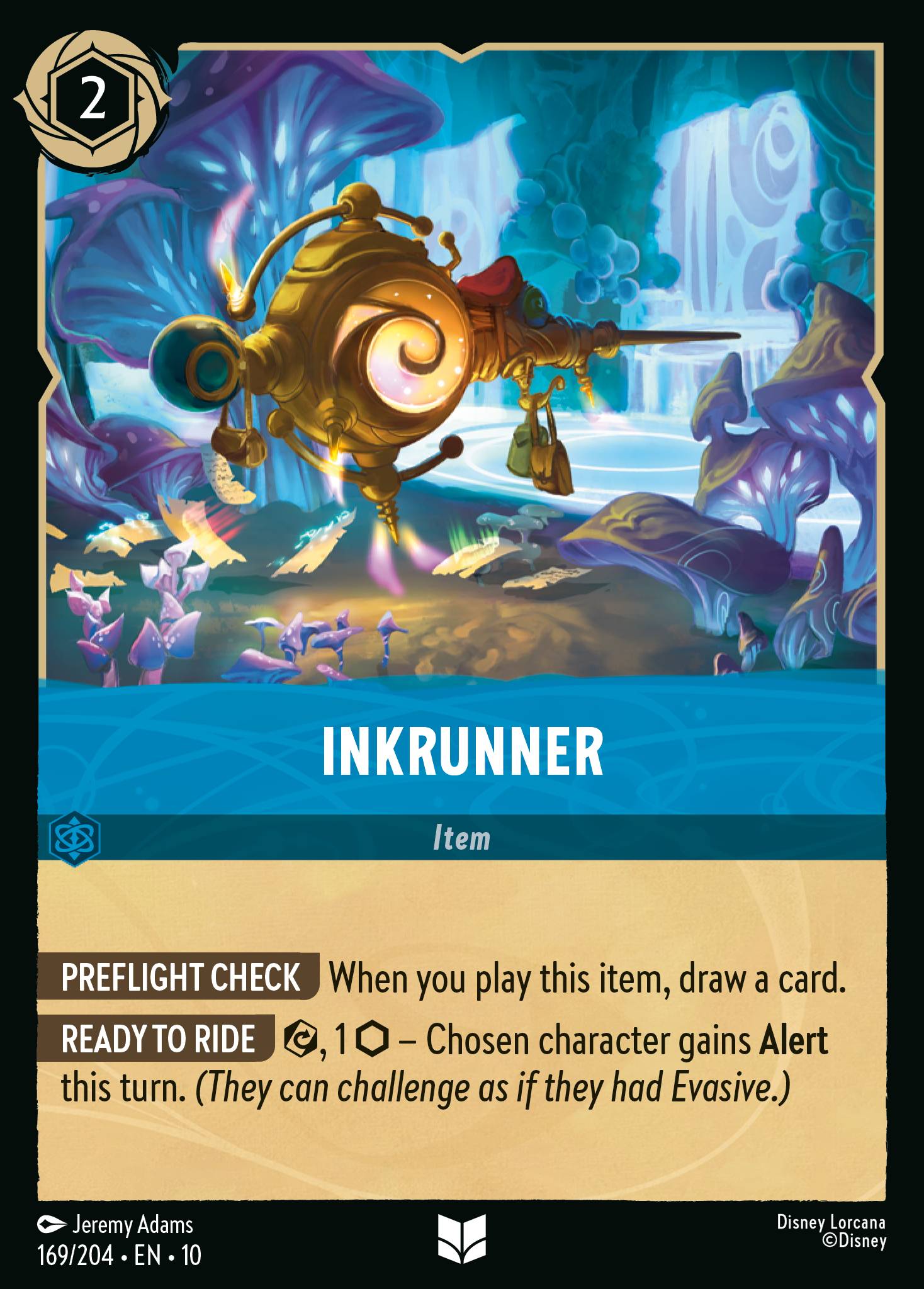 Inkrunner Disney Lorcana card