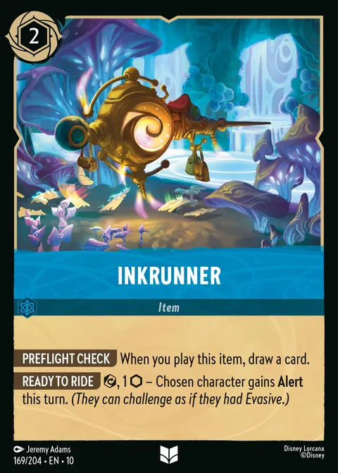 Inkrunner Disney Lorcana card