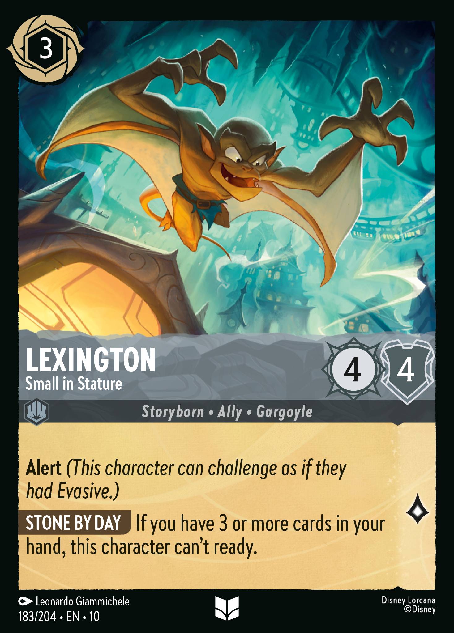 Lexington — Small in Stature Disney Lorcana card