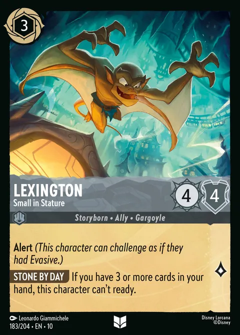 Lexington — Small in Stature Disney Lorcana card