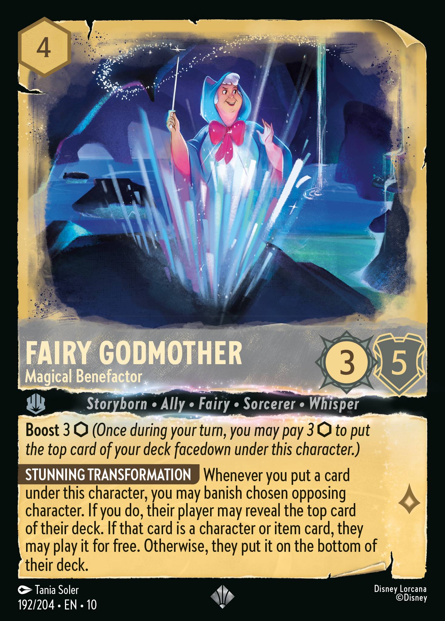 Fairy Godmother — Magical Benefactor Disney Lorcana card